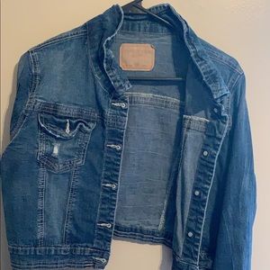 Half Jean jacket